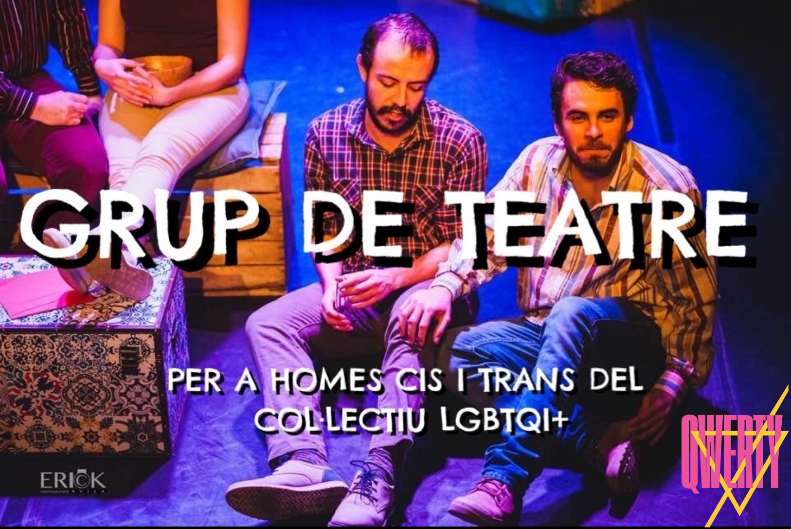 Grup de Teatre per homes cis i trans del col·lectiu LGBTQI+